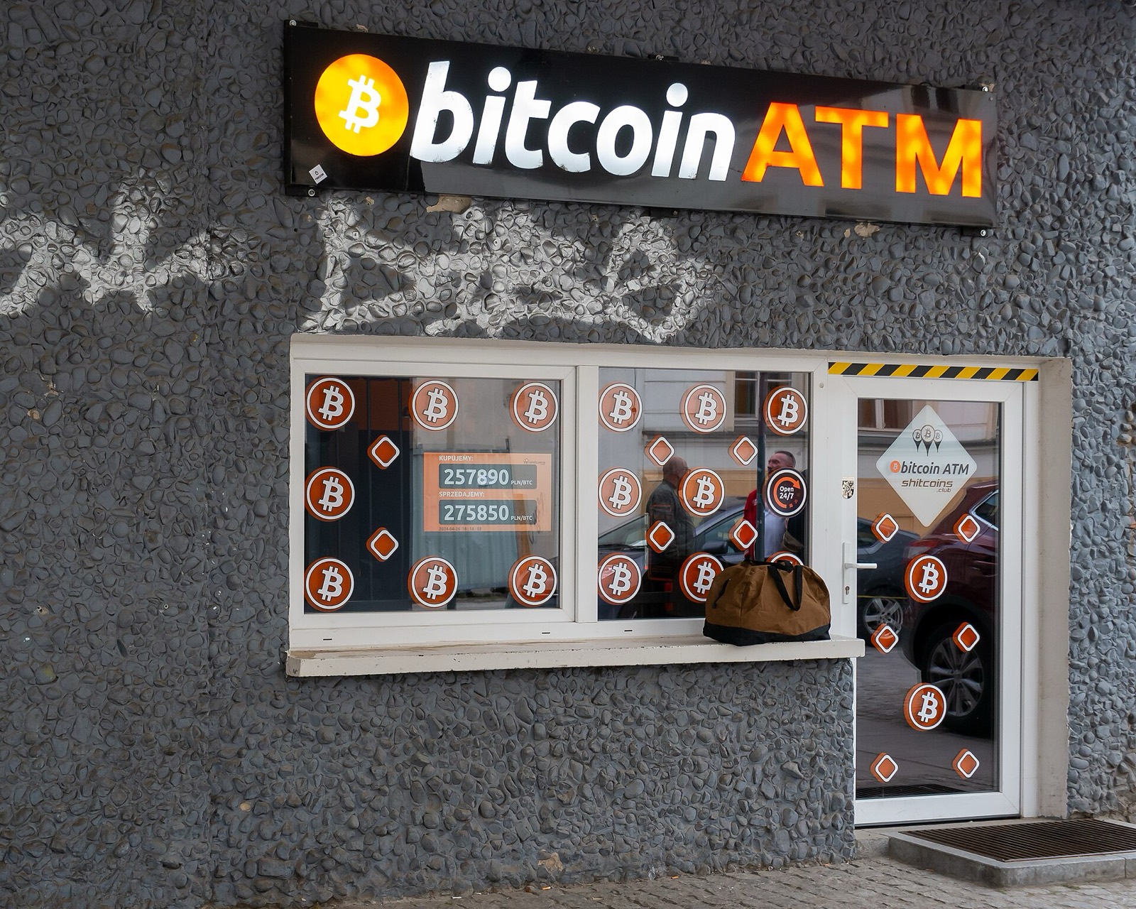 Street-front Bitcoin ATM